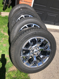 Michelin Defender LTX M/S Tires and Rims. 275/55/R20