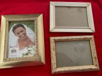 Three Picture Frames: 5 x 7