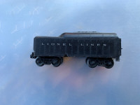Vintage Lionel Train Lines No. 6466T non-Whistling black Tender