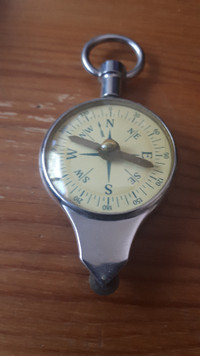 Compass with Map  Opisometer  Curvimeter from Germany