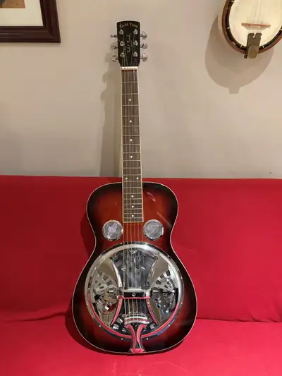 For Sale – Gold Tone Squareneck Solid-Mahogany Resonator, View more
