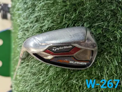 W-267. Left Handed, TaylorMade AeroBurner Approach Wedge 52 Degree Loft, TaylorMade AeroBurner Light...