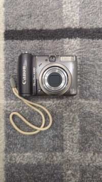 Canon PowerShot A590 IS 8MP Gray Digital Camera
