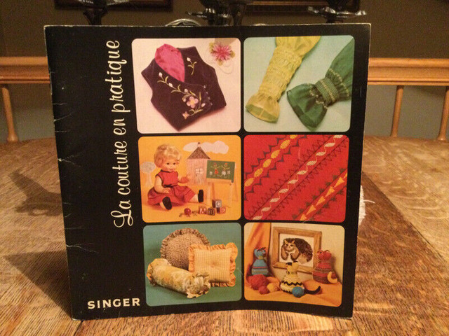 LA COUTURE PRATIQUE singer  livre an 1975 vintage idée cadeau dans Autre  à Laval/Rive Nord