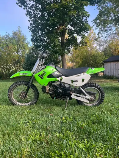 2008 Klx 110 had for a year and a half never had any problems only changed tubes and oil. Rear brake...