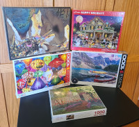 1000 pc Puzzles - Sealed