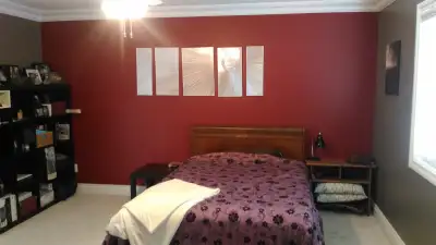 $700-Leduc Bright and LARGE MASTER BEDROOM