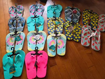 sandals flip flops kids / women, View more