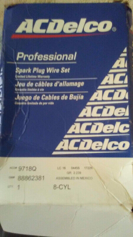 ACDelco Professional Spark Plug Wire Set For Sale in Engine & Engine Parts in Renfrew - Image 2