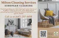EUROPEAN CLEANING CUSTOMIZED TO YOUR NEEDS