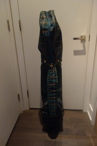 Vintage Green Plaid Pro-Go Golf Bag