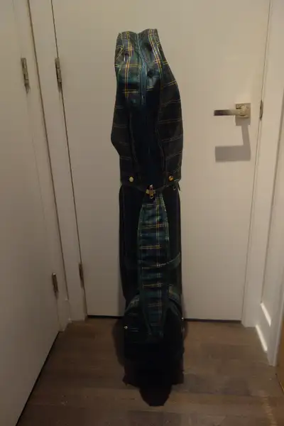 Vintage Green Plaid Pro-Go Golf Bag, View more