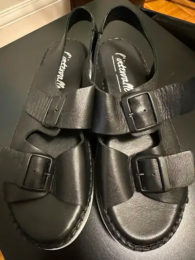L'Intervalle black sandles - Never worn, View more