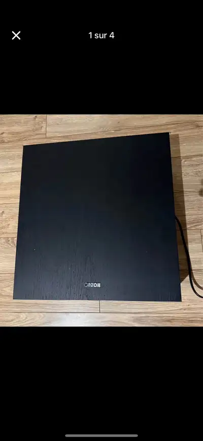 Sub Woofer Murale Canton AS-75 Noir, View more