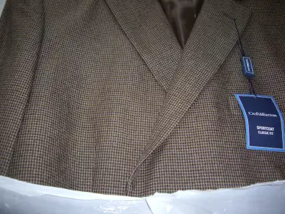 Men’s Blazer / Sport Coat / Jacket / Suit ALL SIZES -NEW AND USED-FROM $4-$65 . 1.Brand-new blazers,...