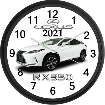 2021 Lexus RX350 (Pearl White) Custom Wall Clock - Brand New, View more
