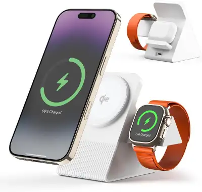 ⭐ PLEASE READ ALL LISTING INFO BEFORE CONTACTING⭐ NEW: Wireless Charger, Qi2 Certified 15W Ultra-Fas...