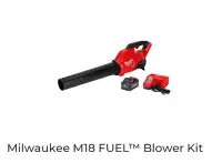 Brand New Milwaukee Blower kit