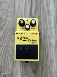 Vintage 1986 Boss SD-1 - Modded by Analogman