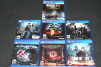 PS4 PLAYSTATION 4 GAMES NEW SEALED - RESIDENT EVIL COLLECTION