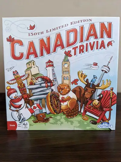 150th Limited Edition Canadian Trivia Board Game, View more