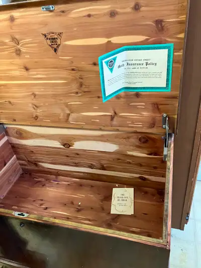Cedar Chest with drawers, View more