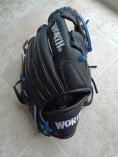 Youths baseball glove top quality WORTH MODEL TX110R, View more