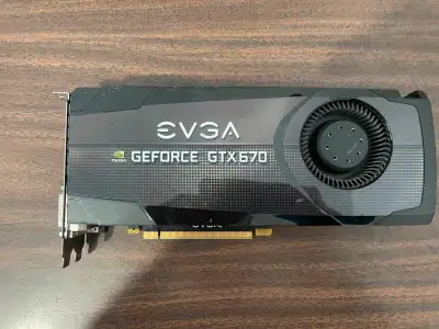 CARTE VIDÉO GEFORCE GTX 670 de 2 go avec SORTIE HDMI, View more
