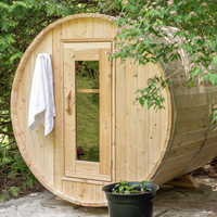 ✔️ Barrel Sauna – FREE HEATER
