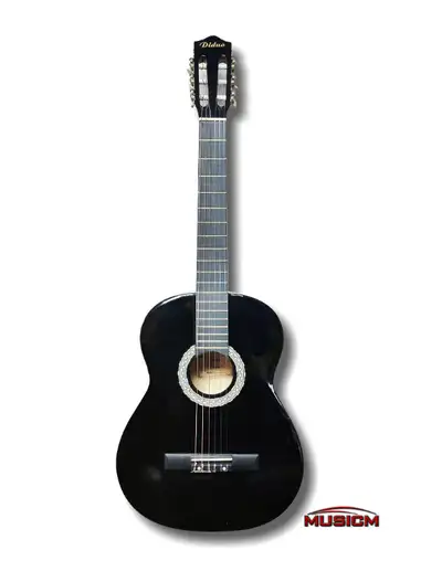 Classical Guitar Black Full Size 39 inch Beginner Guitar, View more
