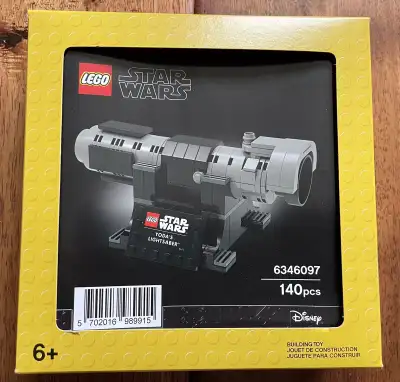 Brand new in box, sealed and never been opened LEGO Star Wars: Yoda’s Lightsaber. This set was brief...