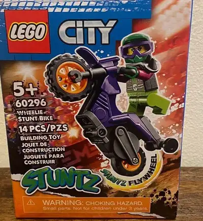 Lego City Wheelie Stunt Bike 60296, View more