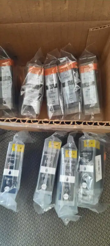 9 Black Cartridges 5BK Canon Printer Ink, View more