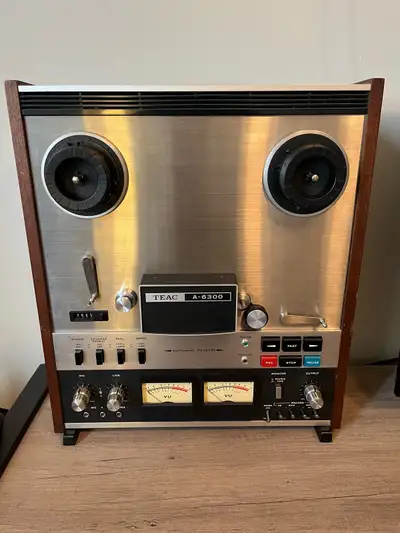 Teac A-6300 reel to reel with accessories, View more