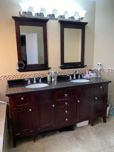 Bathroom Vanity - Double Sink - Solid Wood, View more