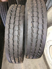 11r24.5 tires on unimount rims