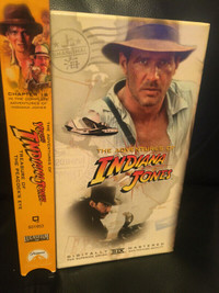 VHS tapes -Indiana Jones Box Set & Young Indiana Jones
