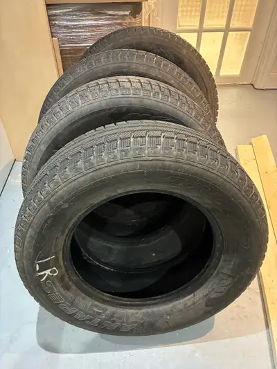 Near new winter tires. Antares GRIP 20 size 245/65R17 Date code 3124 Tires stored indoors in off sea...