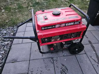 King Canada KCG-6502-GE 6500W Electric Start, View more