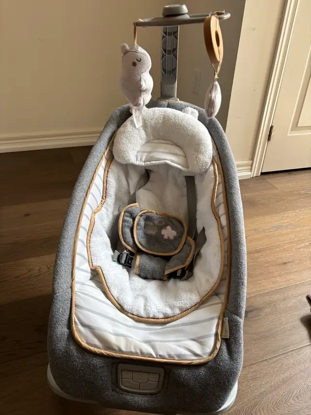 Baby rocker and chair ingenuity with white noise and vibration  in Playpens, Swings & Saucers in Oakville / Halton Region - Image 4
