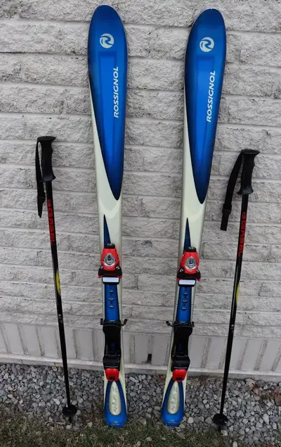 Rossignol Women’s Skis 150cm + Rossignol 100 FDX Bindings DIN 3–, View more