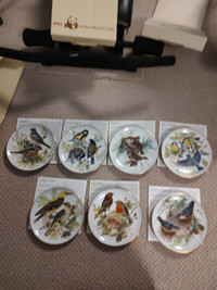 7 Collector Plates of Birds $3