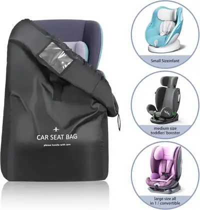 New sealed Car Seat Travel Bag, Universal Size, Fits Most Car se, View more