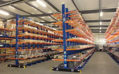 IN STOCK CANTILEVER RACKING SIZES FOR IMMEDIATE PICKUP OR DELIVERY... Stocked columns - 8’, 12’, 16’...