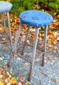 Grand Tabouret Industriel Solide d'Atelier ou de Shop