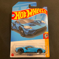 Hot Wheels '17 FORD GT (BLUE) HW TURBO 2022 NEW MATCHBOX