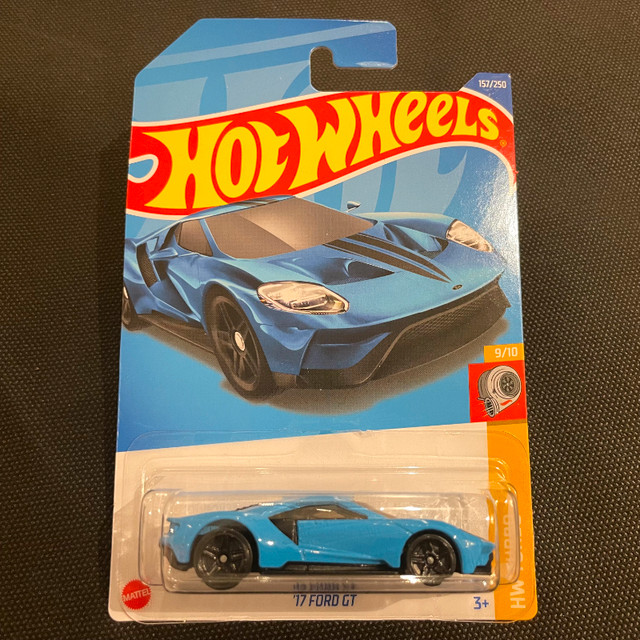Hot Wheels '17 FORD GT (BLUE) HW TURBO 2022 NEW MATCHBOX in Toys & Games in Markham / York Region