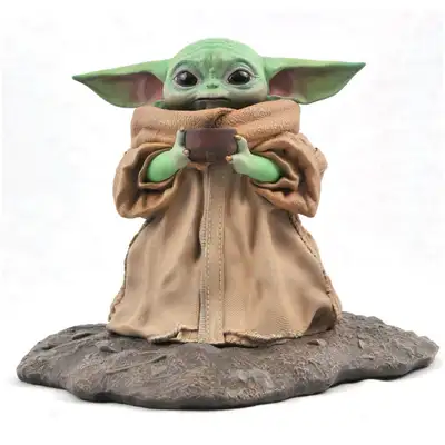 Star Wars The Mandalorian The Child with Soup 1/2 Scale Statue, View more