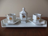 Vintage T. Limoges fine porcelain demi set