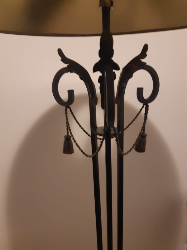 Black Floor lamp and table lamp set $60 in Indoor Lighting & Fans in Oakville / Halton Region - Image 3